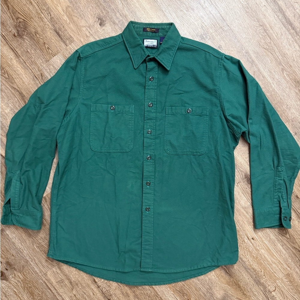 VTG Fieldmaster USA Cotton Long Sleeve Work Shirt